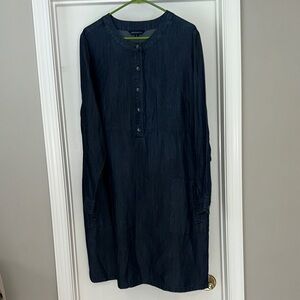 TravelSmith lightweight denim dress